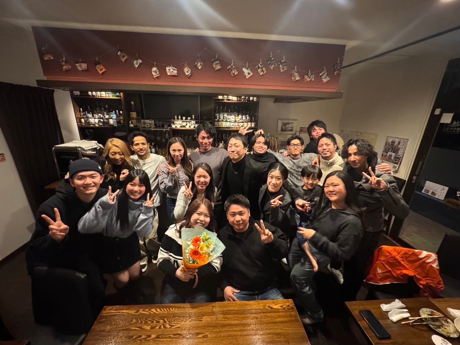 C&Cメンバーの社内交流の集合写真